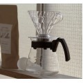 Набор HARIO V60 CRAFT, графин 600 мл, пластиковый пуровер 02, мерная ложка, 40 фильтров