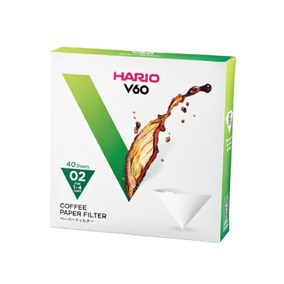 Фильтры бумажные Hario V60 02, 40 шт
