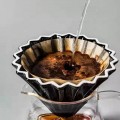Пуровер BlackBrew Origami черный керамический для заваривания кофе