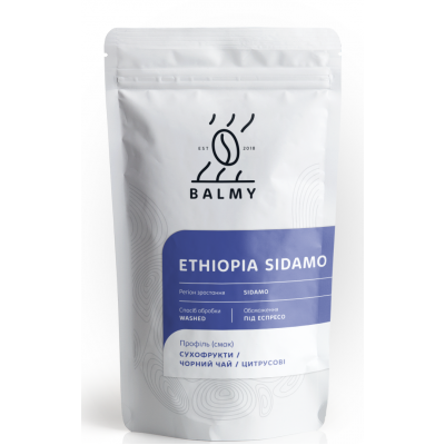 Кофе в зернах Ethiopia Sidamo